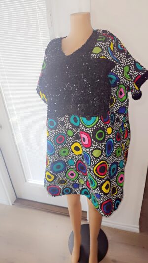 Kakina Ankara Short Bubu dress